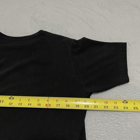 ECKO Shirt Mens Medium Black Graphic Embossed Rhino Logo Short Sleeve - Picture 6 of 6